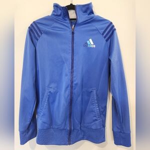 Adidas Blue ClimaLite Performance Jacket